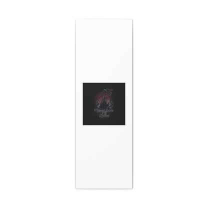 Whispered Secrets of the Shadows Castle Wall Art, Matte Canvas | Gothic Medieval Decor