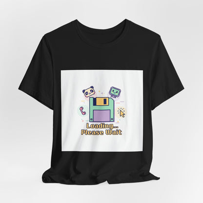 Loading Please Wait pixel art Tee | Old Internet Aesthetic, 90s web nostalgia