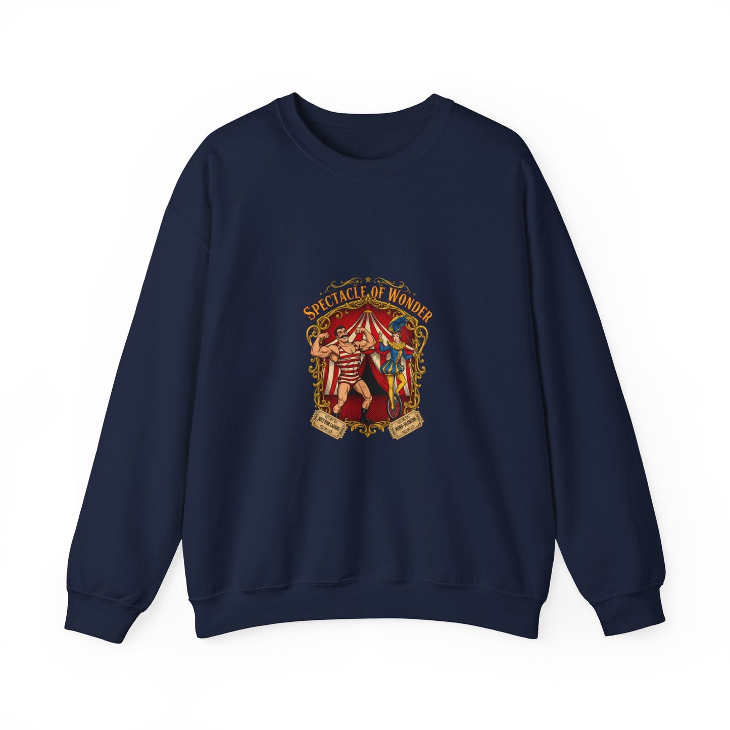 Vintage Circus Spectacle sweatshirt | camp circus aesthetic, carnival art print