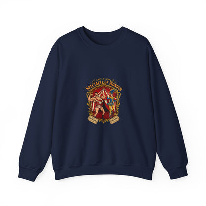 Vintage Circus Spectacle sweatshirt | camp circus aesthetic, carnival art print