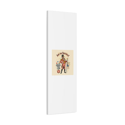 Join the Spectacle Circus Art Print | Matte Canvas, Stretched, Vintage Carnival Design