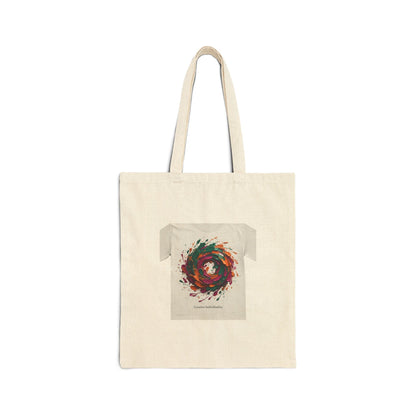 Painterly Abstract Floral Tote | Brushstroke Artsy Canvas