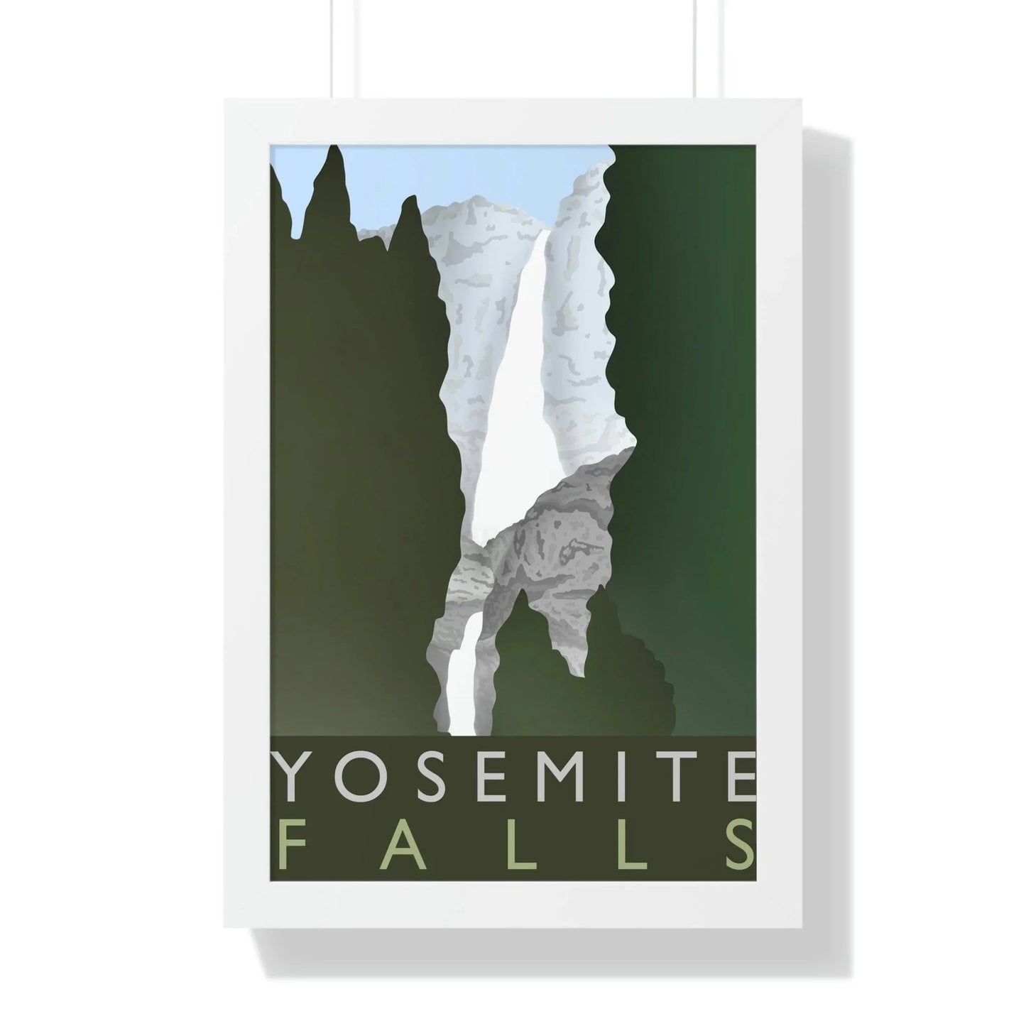 Yosemite Falls Framed Print – Wall Art