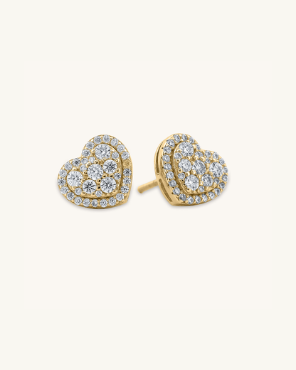 Heart Shape Studs