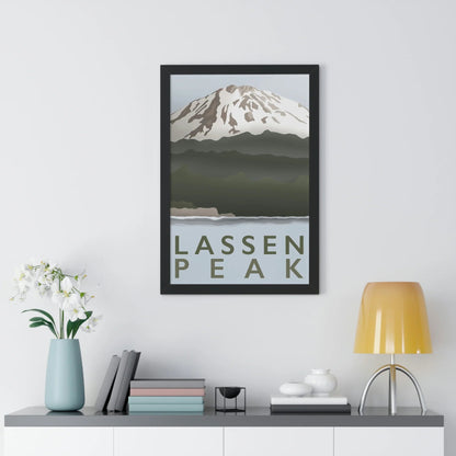 Lassen Peak Framed Print – Wall Art