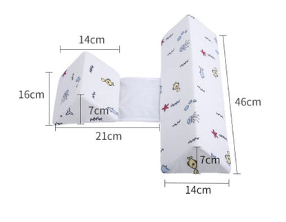 Baby pillow, side pillow, infant sleeping position positioning