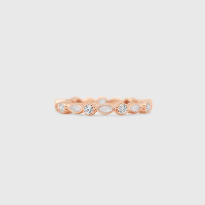 Marquise Gem Eternity Band