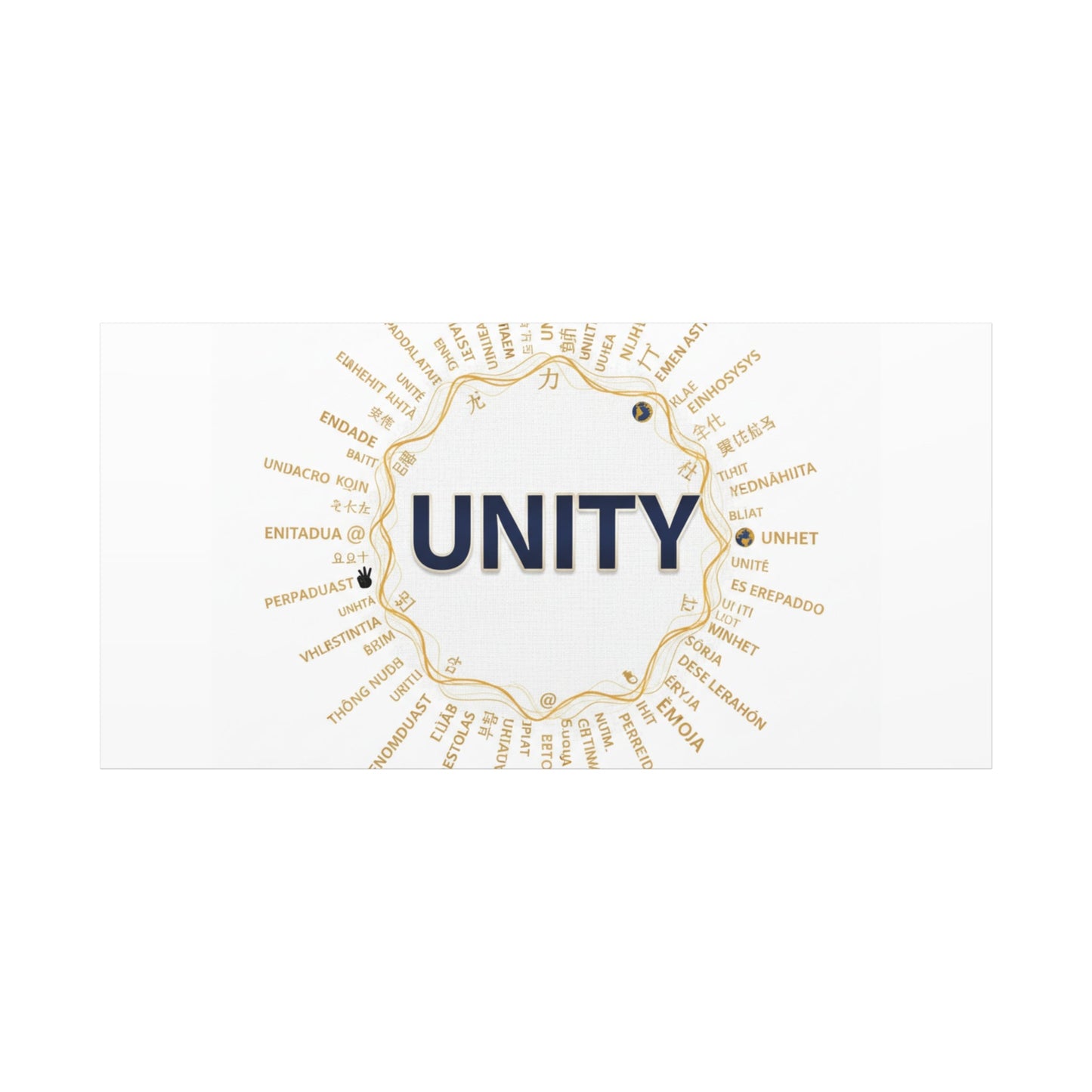 UNITY Canvas, Matte Stretched 1.25" | Dry January sober curious decor