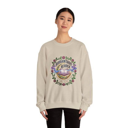 Romantasy Reader Crewneck Sweatshirt | romantasy, book lover