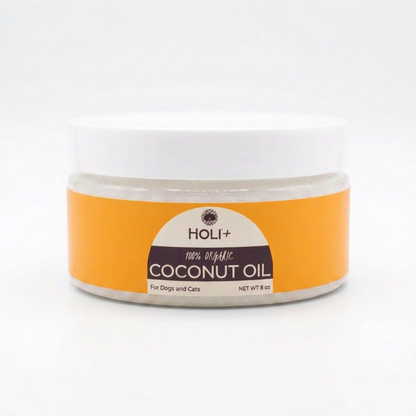 100% Organic Virgin Coconut Oil for Dogs & Cats – 16oz