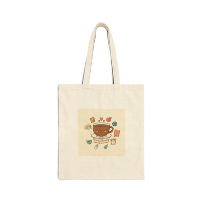 coffee & kids morning chaos Tote | Parenting Morning Humor, mom life tote