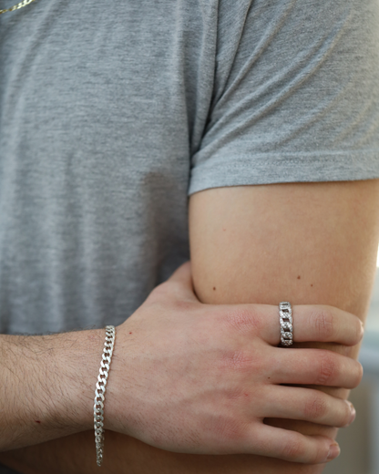Cuban Band Ring