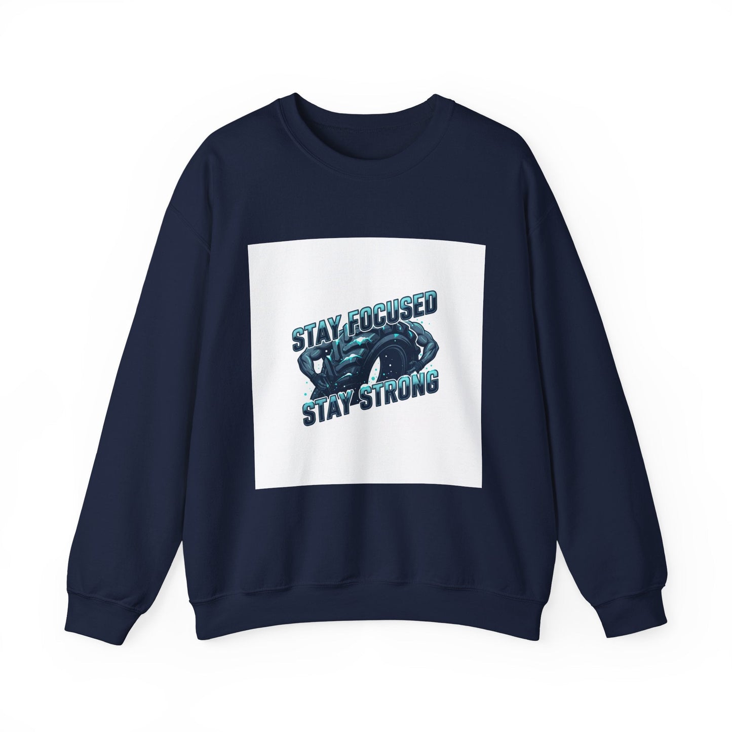 Stay Focused Stay Strong Sweatshirt | winter workout shirt, gym motivation