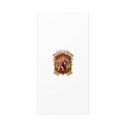 Spectacle of Wonder Circus Art Print, Canvas | Vintage Carnival Design