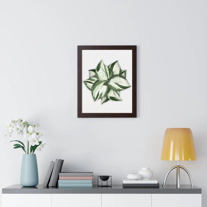 Manjula Pothos Framed Print – Botanical Wall Art