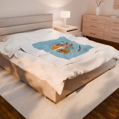 Teachers Life Velveteen Plush Blanket