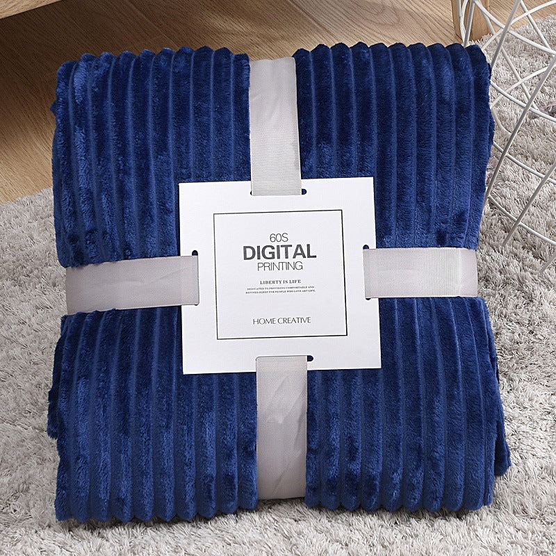 Thickened Yoga gift blanket coral velvet