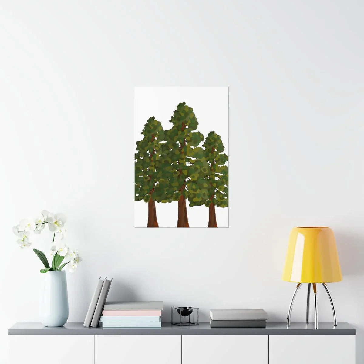 Coastal Redwood Print – Unframed Wall Art