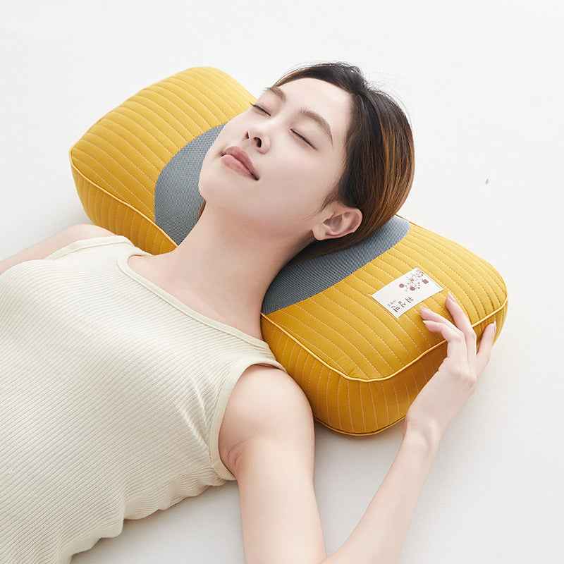 Simple Home Cotton Hard Shell Buckwheat Pillow