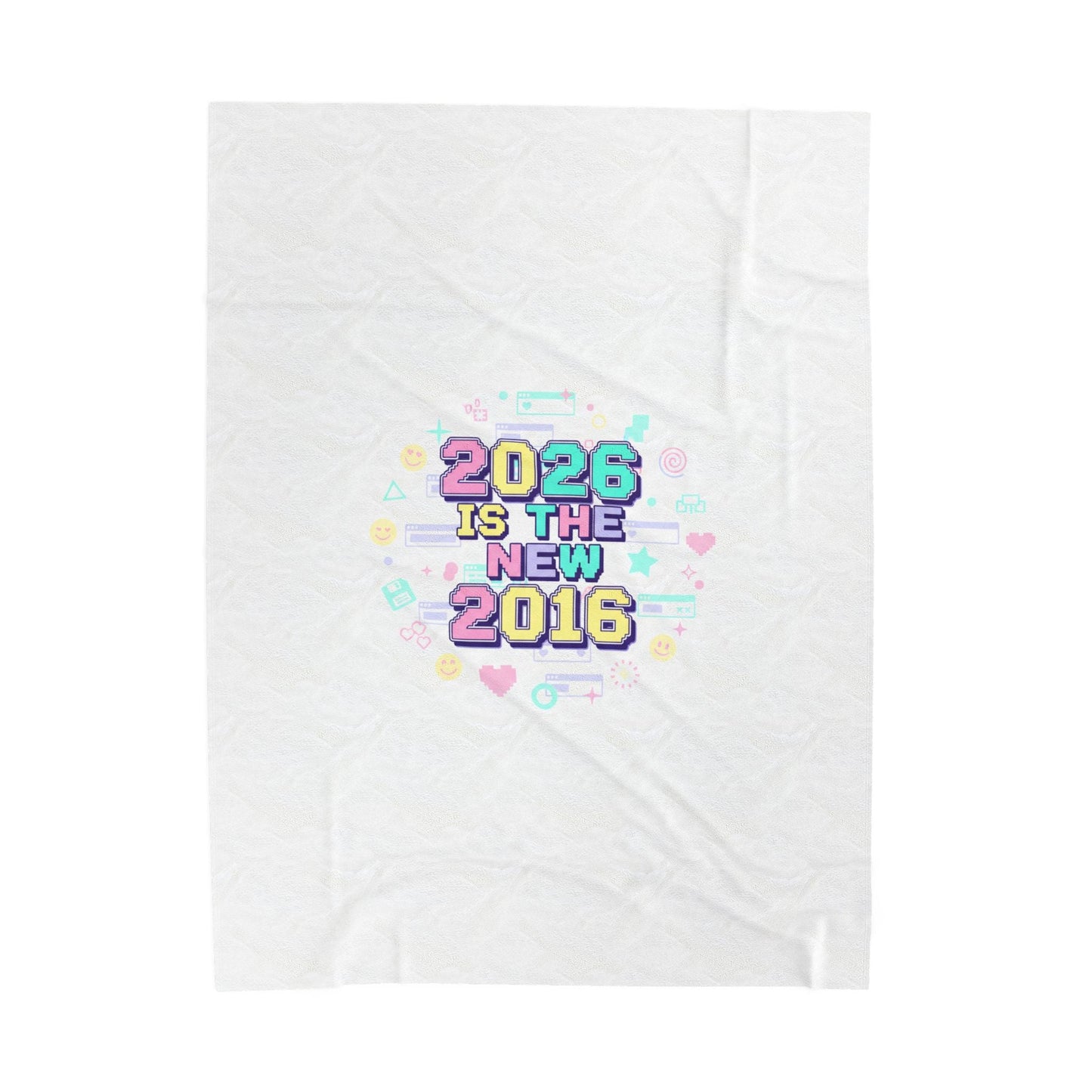 2026 Is The New 2016 Velveteen Plush Blanket | 2010s Nostalgia, retro internet aesthetic