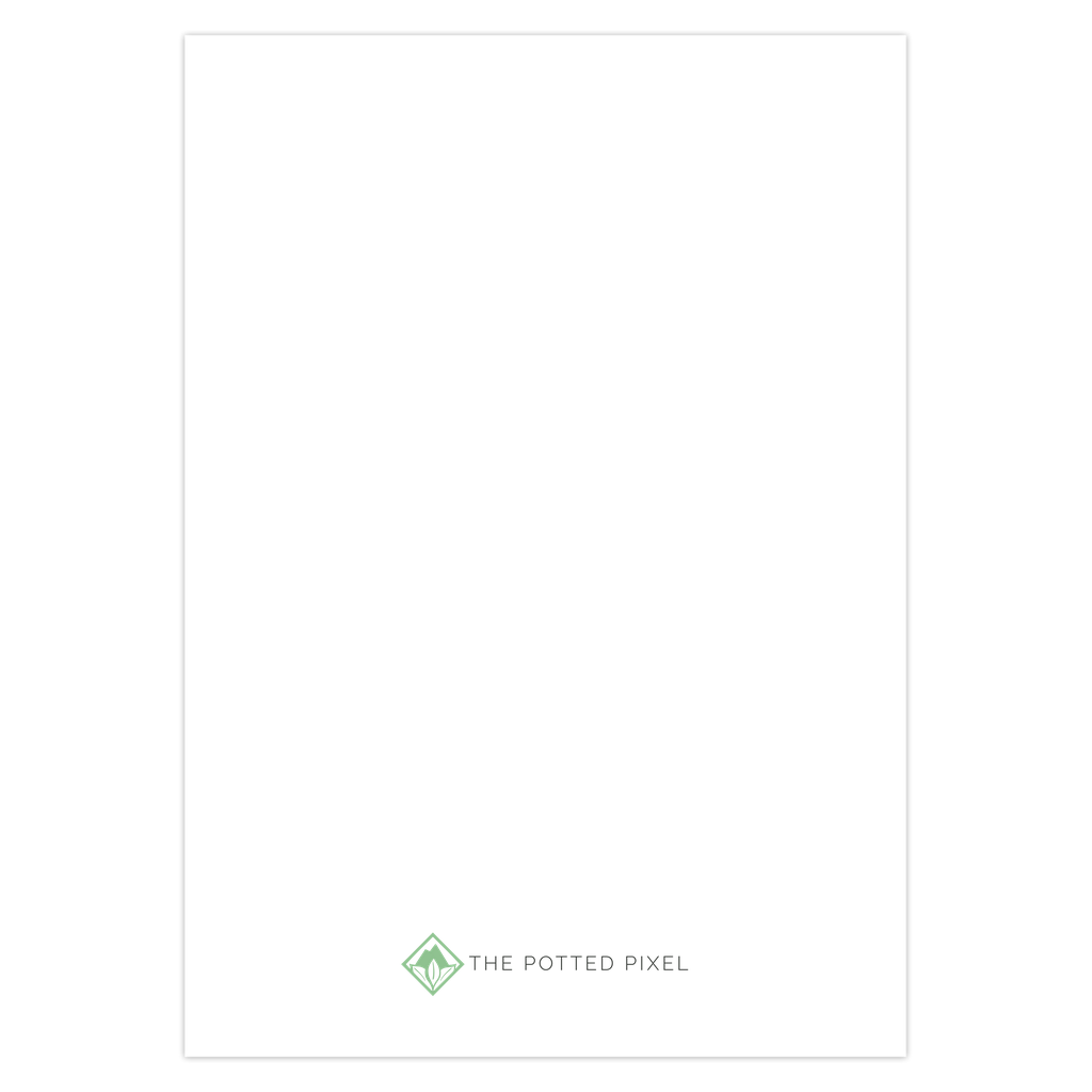 Echeveria Violet Queen Succulent Greeting Card – Blank Inside With Envelope