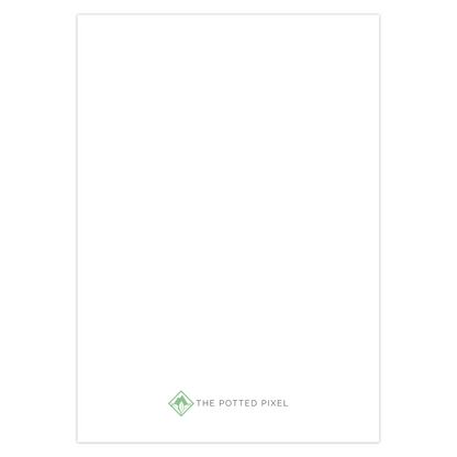 Echeveria Violet Queen Succulent Greeting Card – Blank Inside With Envelope