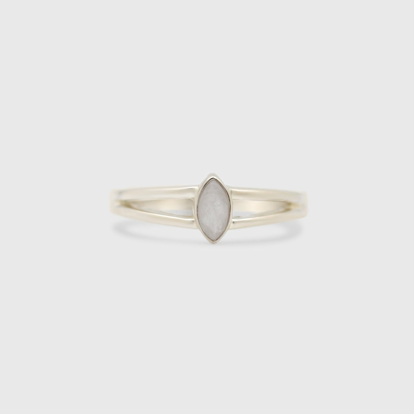 Double Band Marquise Ring