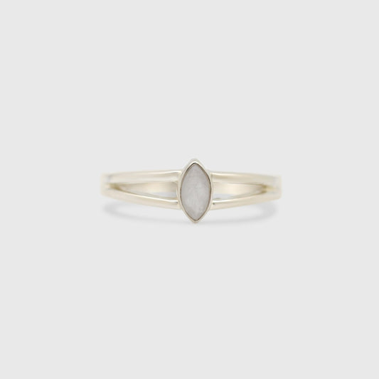 Double Band Marquise Ring
