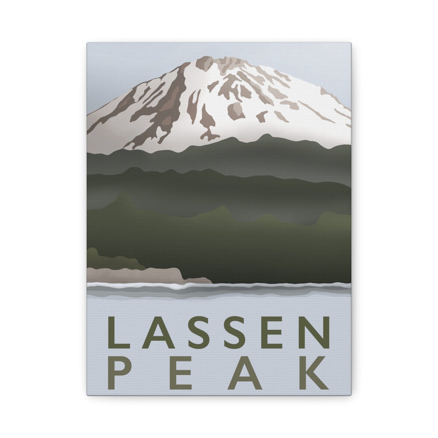 Lassen Peak Canvas Print – Wall Art