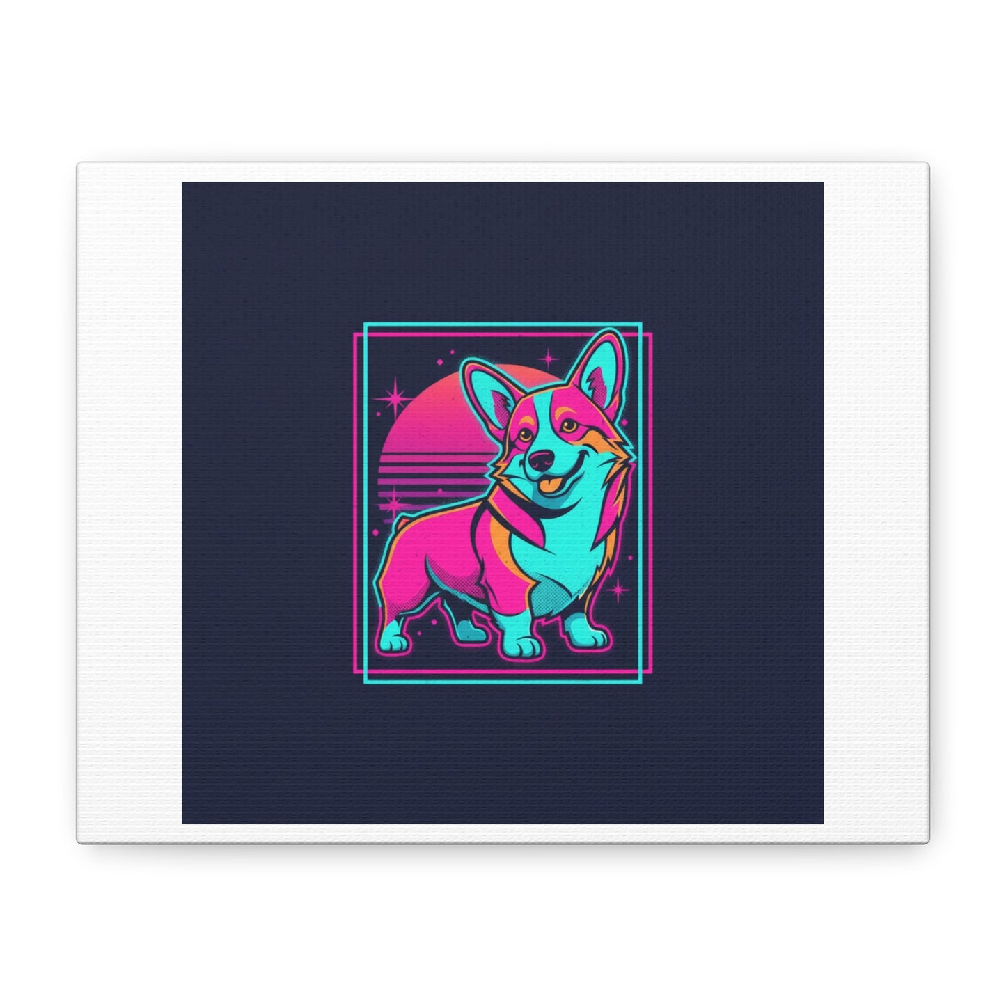 Platonic Love Corgi Canvas | Friendship Valentine, Galentine’s Wall Art