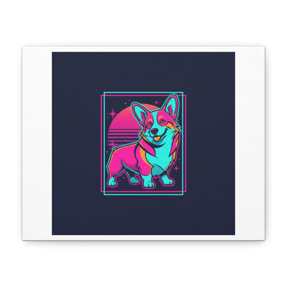 Platonic Love Corgi Canvas | Friendship Valentine, Galentine’s Wall Art
