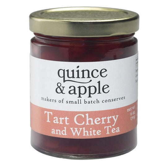 Quince & Apple - 'Tart Cherry & White Tea' Conserve (6OZ)