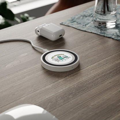 Wireless Charging Pad — "Cool Chargers" Cartoon Design
