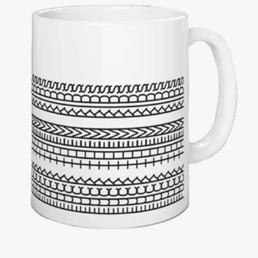 Ceramic Kitchen Hidden Information Coffee Cup
