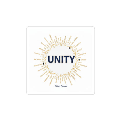 Sober Curious UNITY Sticker | Dry January Mocktail Humor