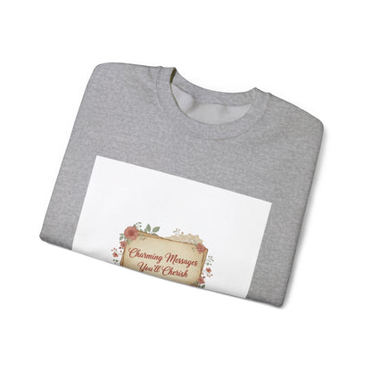Love Letter Patch Sweatshirt | vintage letter art, wax seal romance