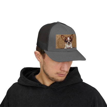Meme Dog Trucker Hat — Funny Snapback Cap