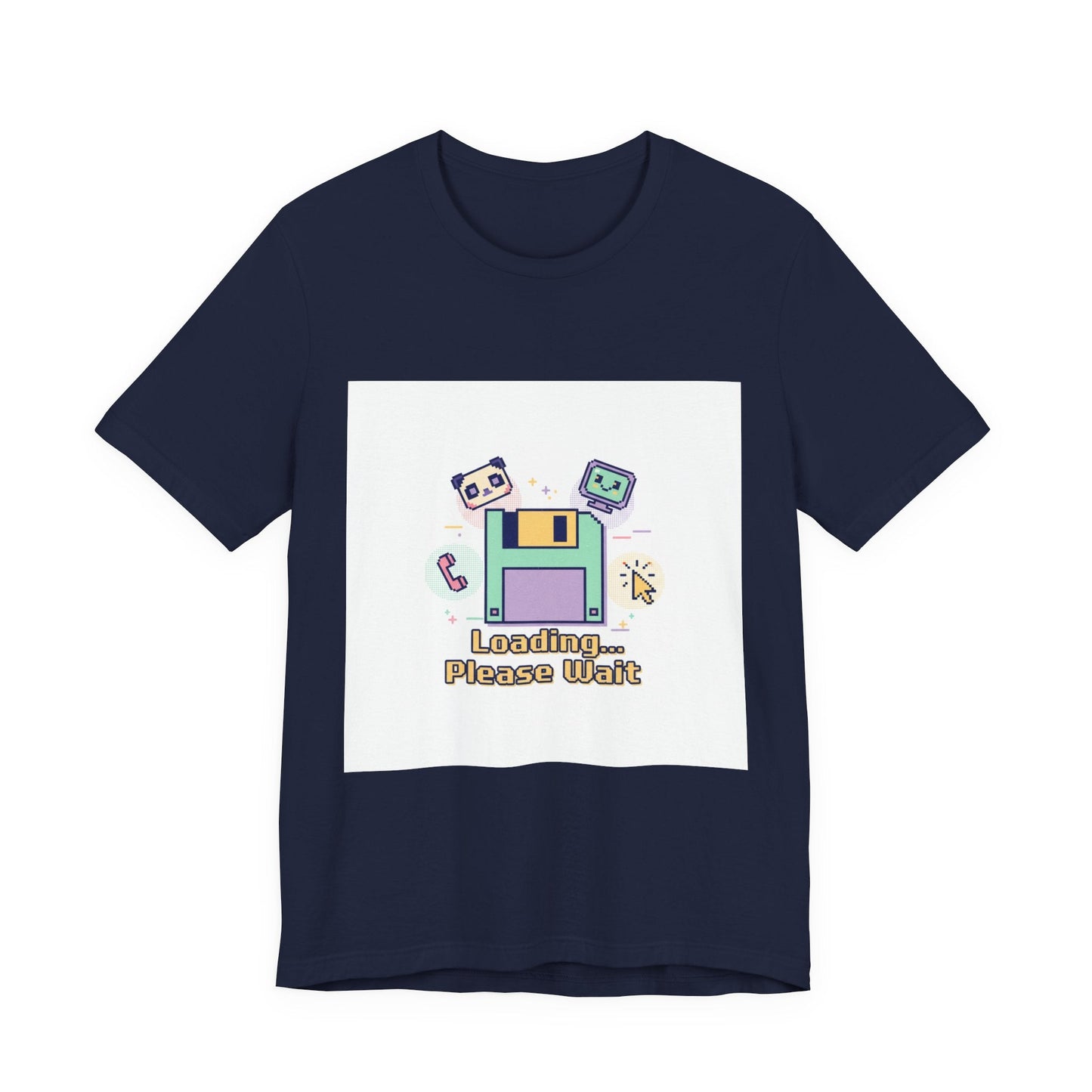 Loading Please Wait pixel art Tee | Old Internet Aesthetic, 90s web nostalgia