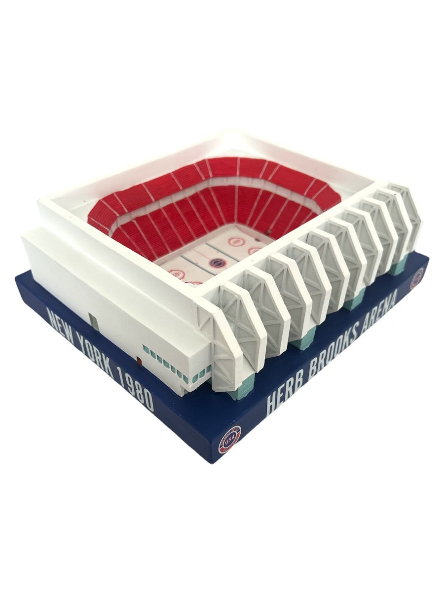 1980 Olympic Herb Brooks Arena Lake Placid Miracle on Ice Ceramic Scale Replica 8"X7"X3"