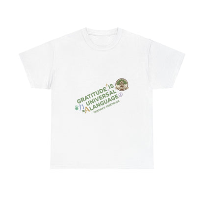Gratitude Is A Universal Language Tee — Positive Mindfulness Graphic T-Shirt