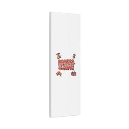 Bodega Baddie Matte Canvas, Stretched | NYC Y2K Corner Store Vibes