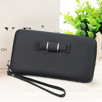 Slim Clutch Purse - Multi-Slot Long Wallet & Phone Holder