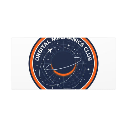 Orbital Mechanics Club Canvas | mission patch, space science