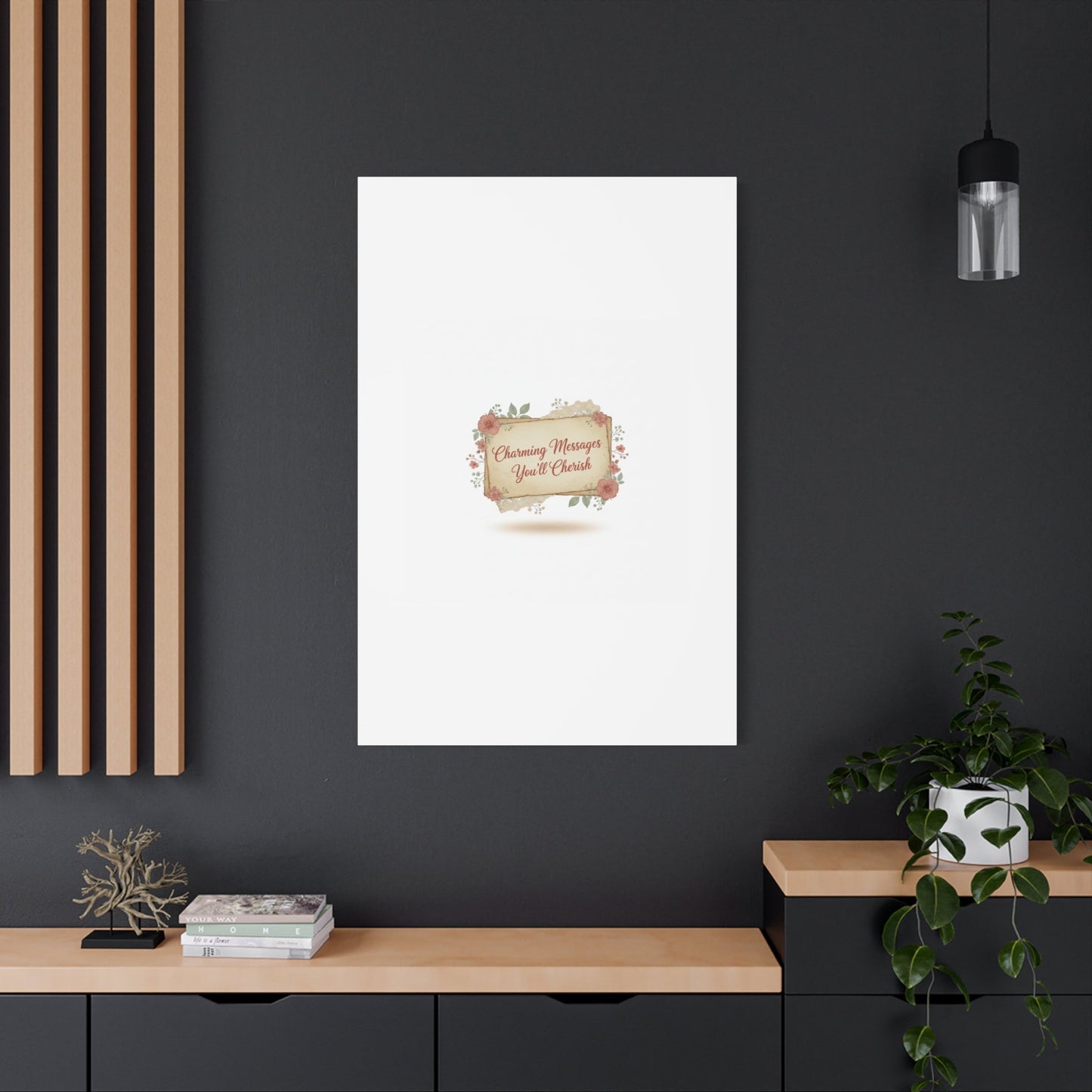 Love Letter Collage Canvas, Vintage Letter Art, Wax Seal Romance Print