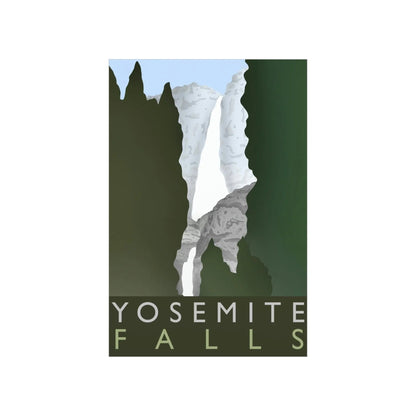 Yosemite Falls Print – Unframed Wall Art
