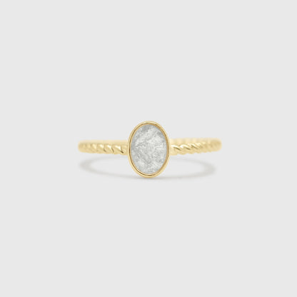 Oval Rope Ring
