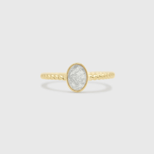Oval Rope Ring