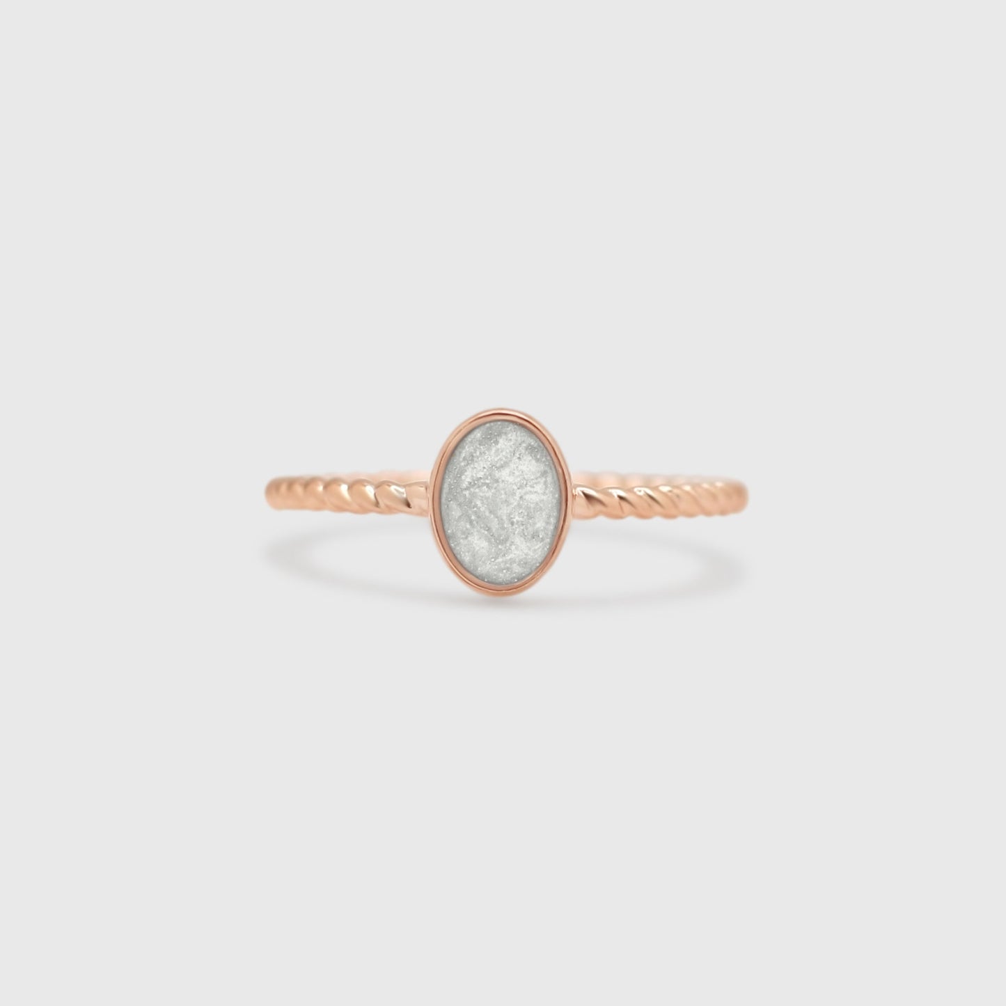 Oval Rope Ring
