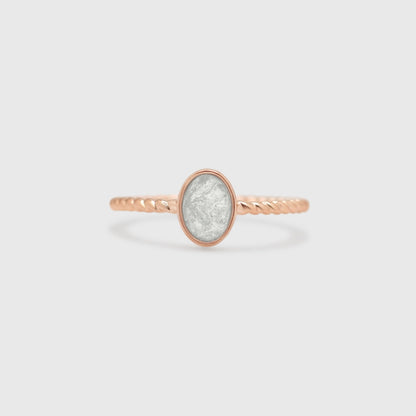 Oval Rope Ring