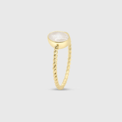 Oval Rope Ring